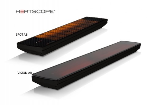 Heatscope Spot e Vision corpo e fronte nero